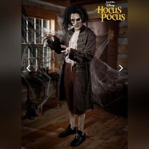 Hocus Pocus Billy Butcherson Costume With Mask And Wig Combo